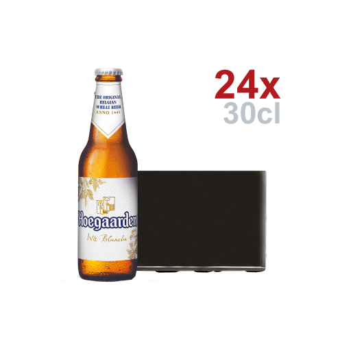 HOEGAARDEN WIT - 24X 30 CL